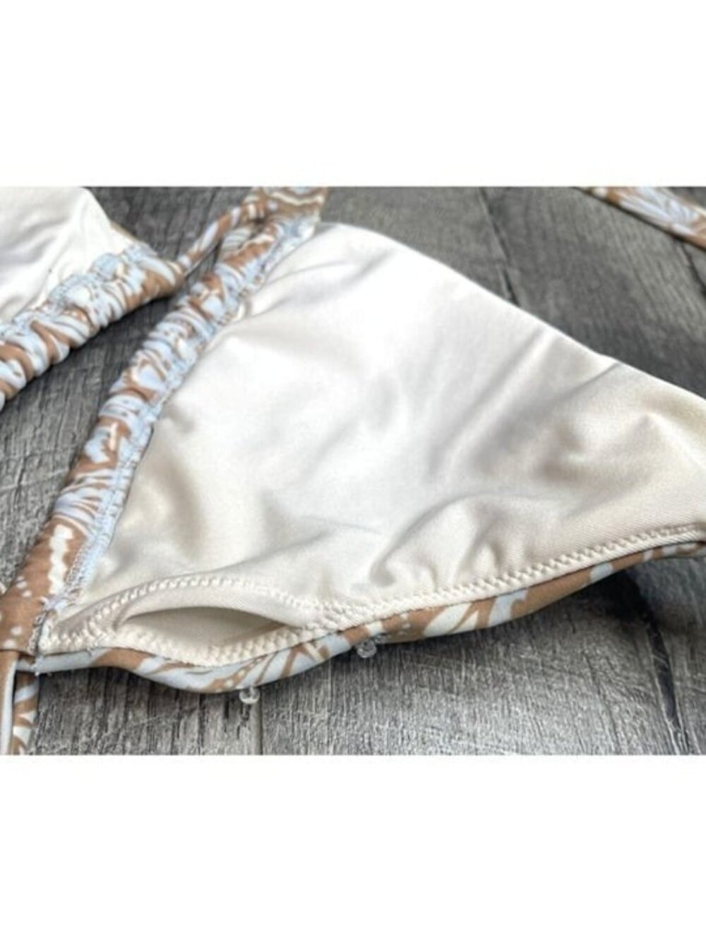 Victoria's Secret Swim 2 Pc Bikini Set Medium Bottom & Small Padded Top Sequin - Picture 12 of 12